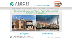 Desktop Screenshot of abbottps.co.uk